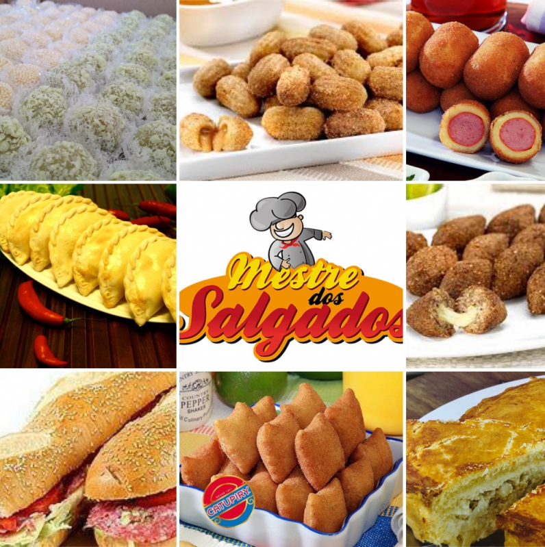 Salgados para Festa